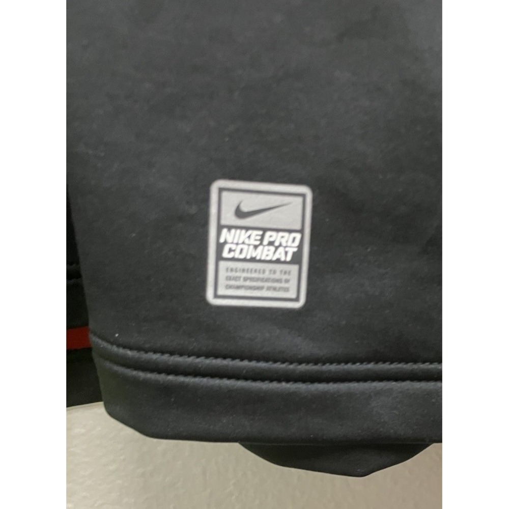 Nike Pro Combat Hyperwarm Dri-Fit Max 1/4 Zip With Fitted Pants Base Layer Large - Picture 3 of 10
